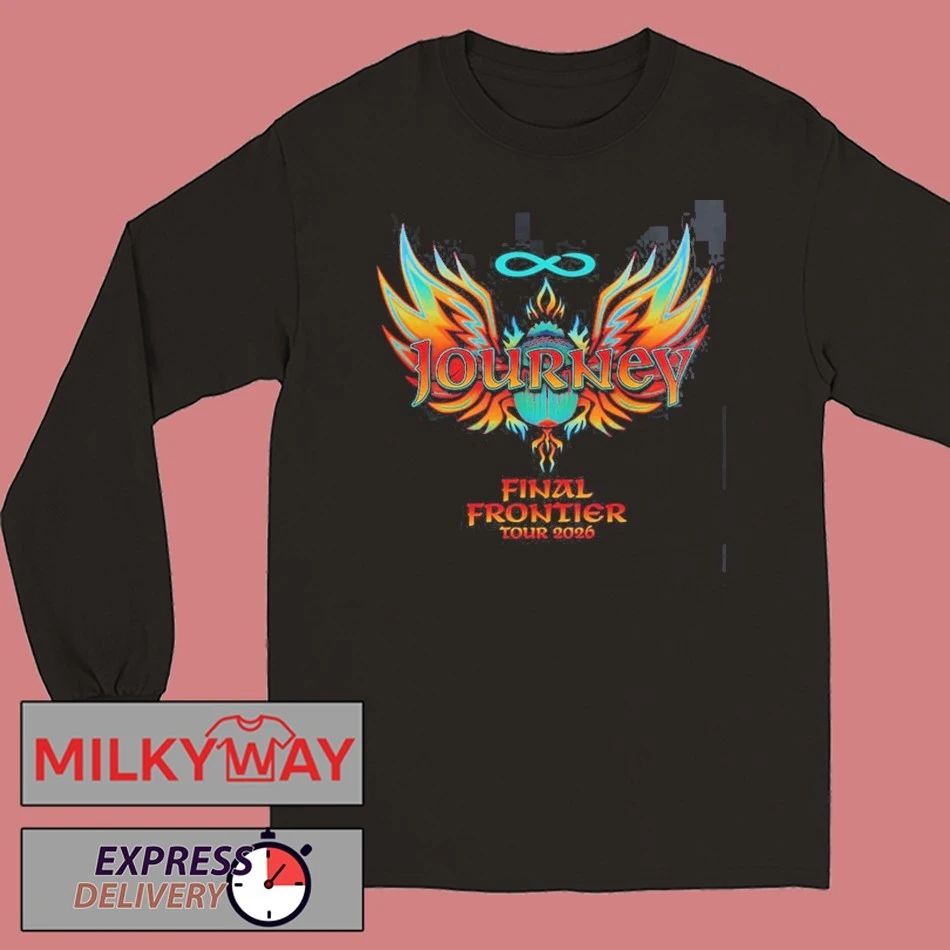 Journey Final Frontier Tour 2026 Merch T-Shirt