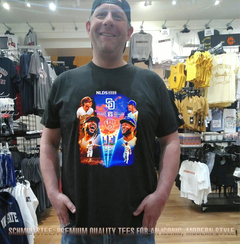 Milwaukee Brewers vs San Diego Padres 2026 NLDS Bound poster shirt