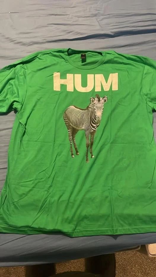 Collection New Hum Band Rock Music Green S to 5XL Tee Shirt CO_686
