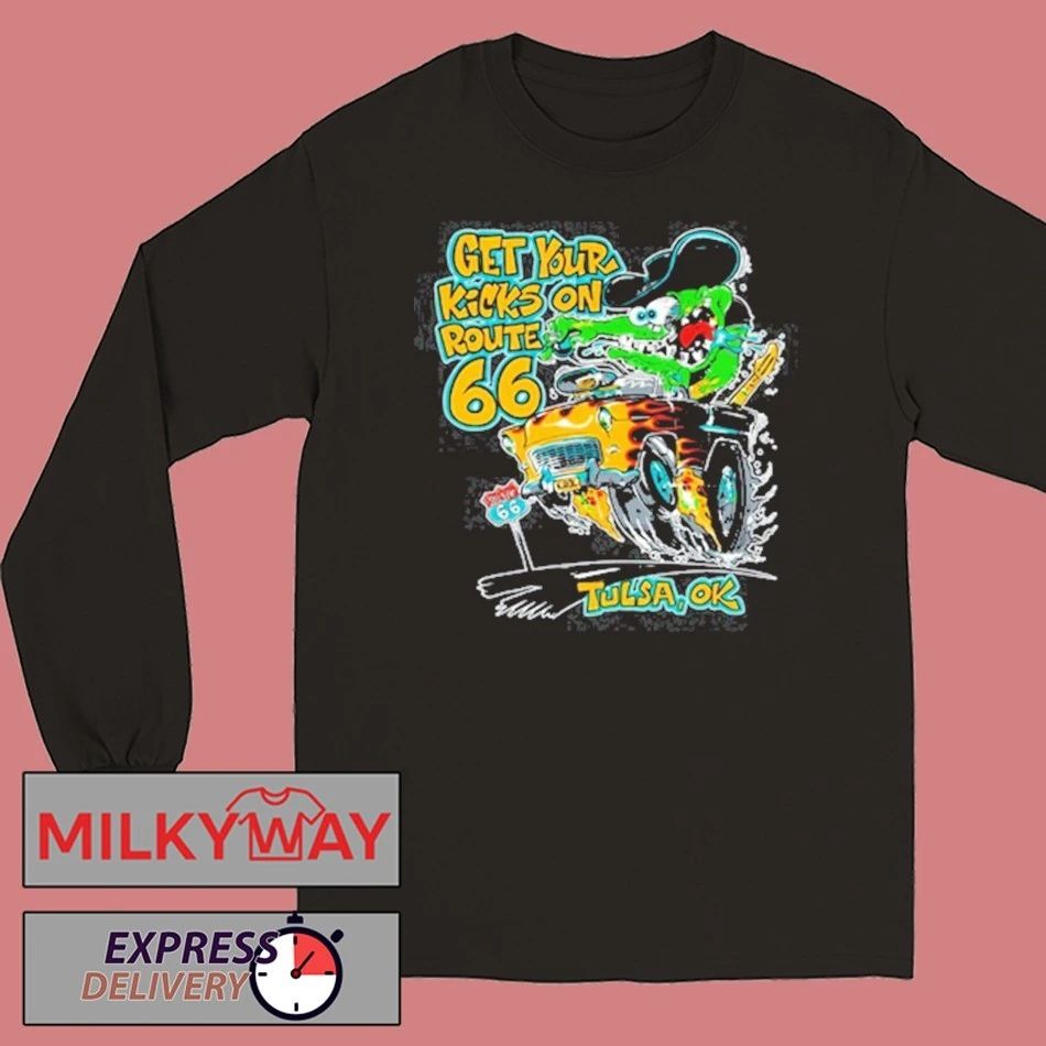 Monster Drag Kicks on 66 shirt