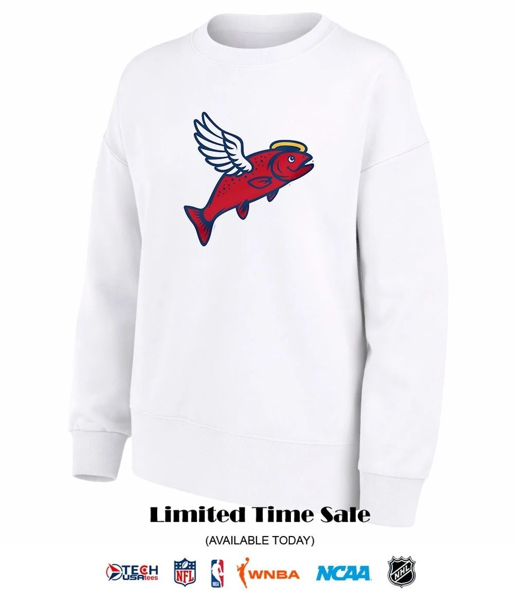 Angel Fish Los Angeles Angels logo shirt