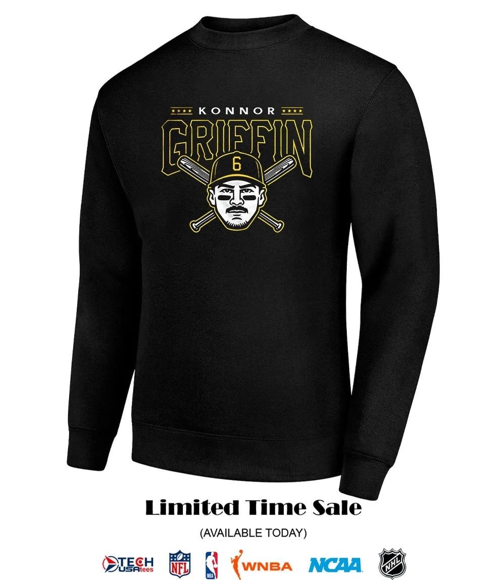 Jolly Konnor Griffin #6 Pittsburgh Pirates T-shirt