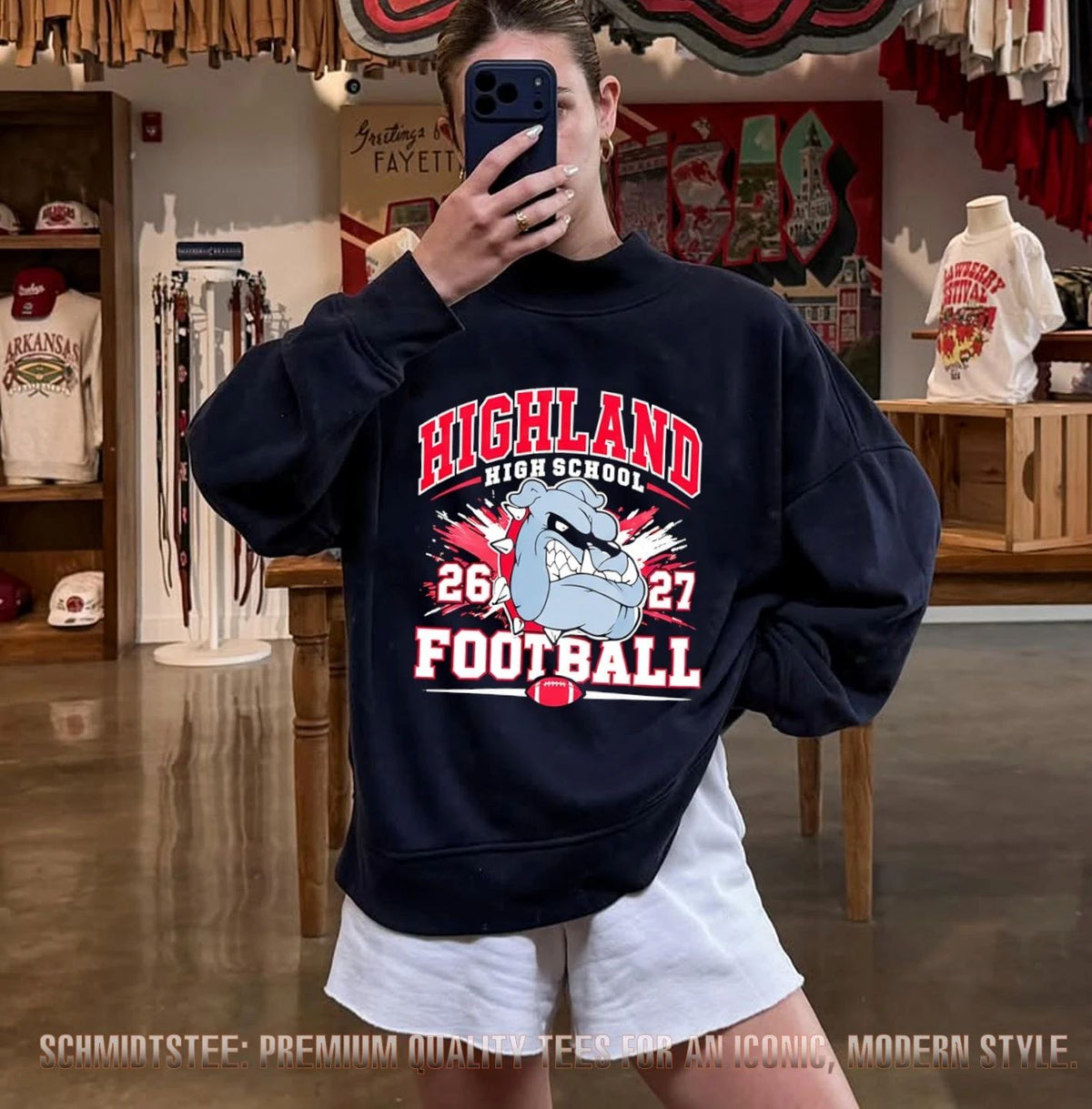 Sam LaPorta Highland High School 26 27 Football shirt