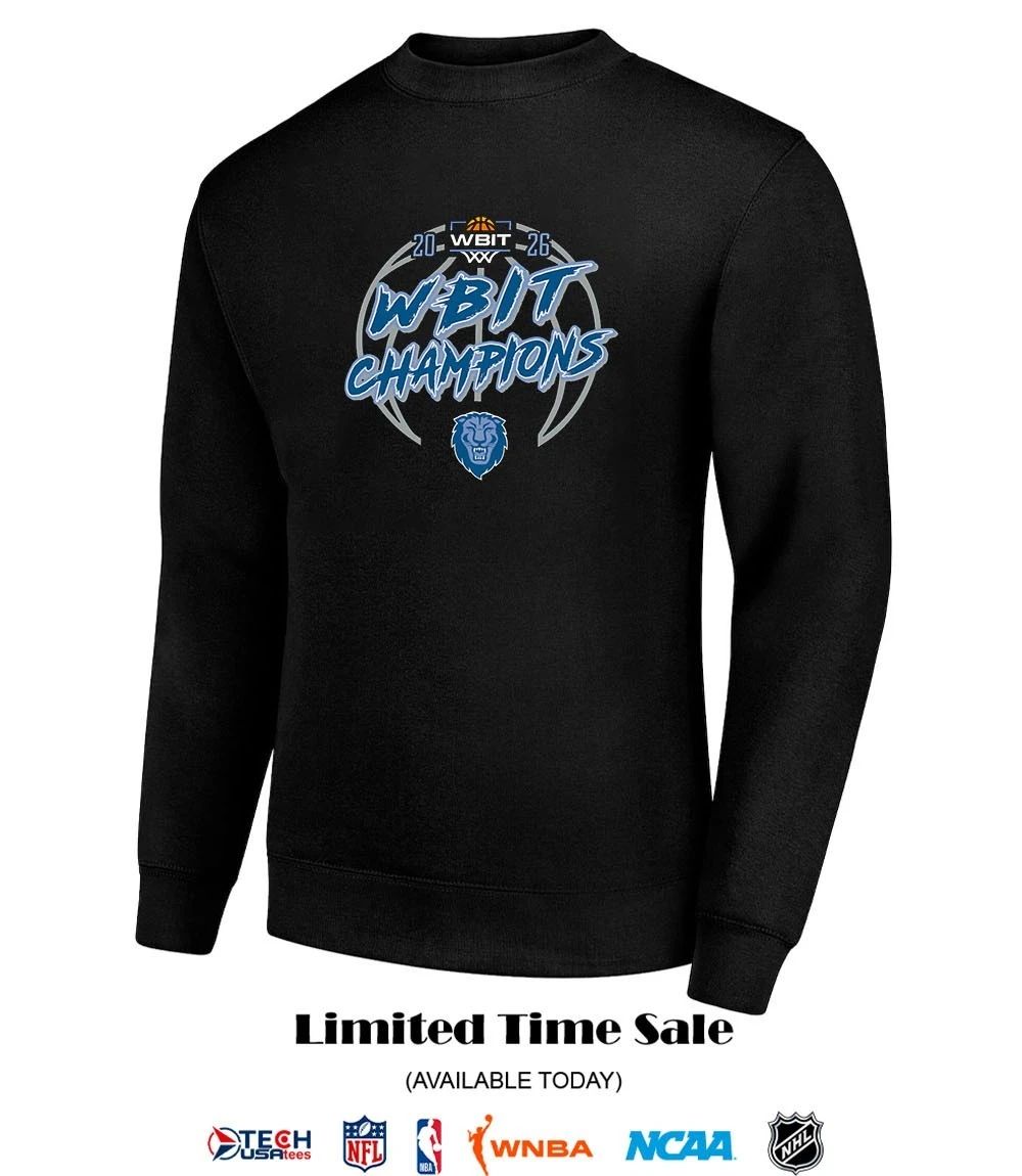Columbia Lions 2026 WBIT Champions shirt