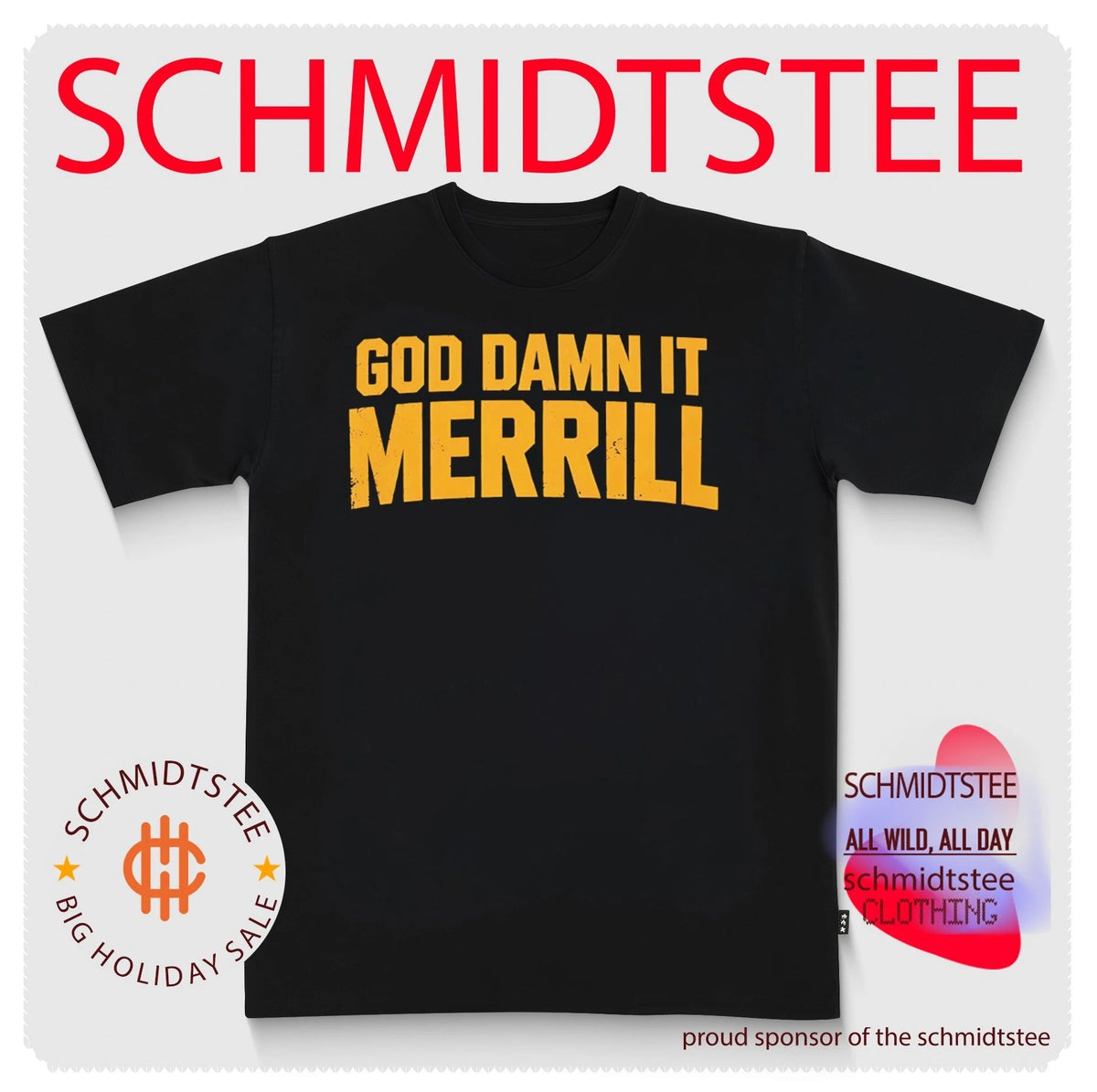 God damn it Merrill shirt
