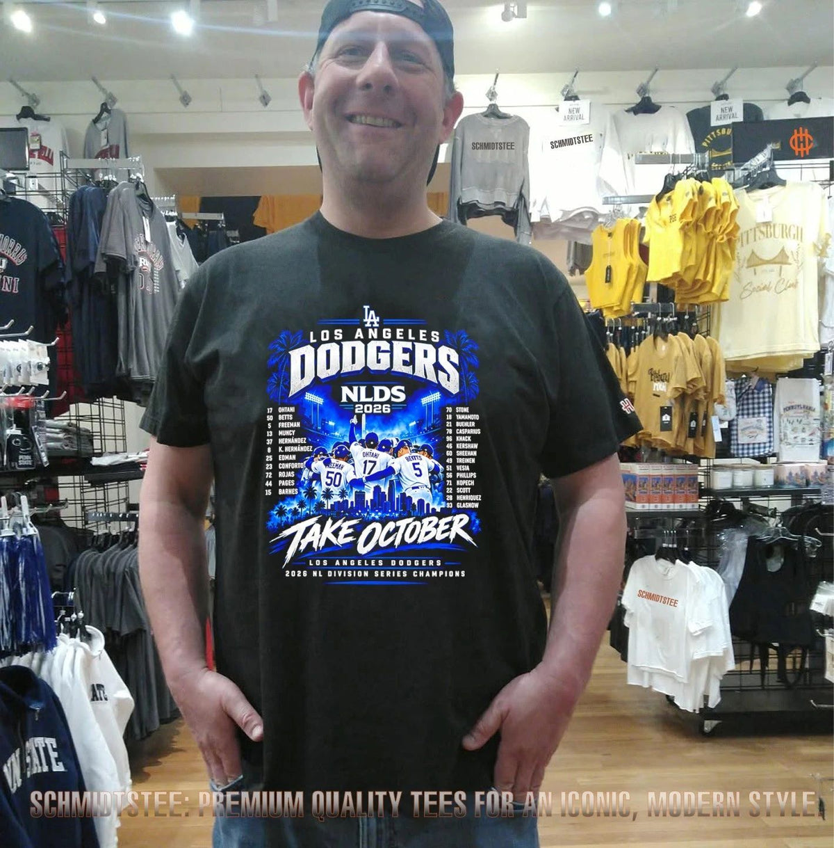 Los Angeles Dodgers NLDS Division Series Champions Take October 2026 shirt