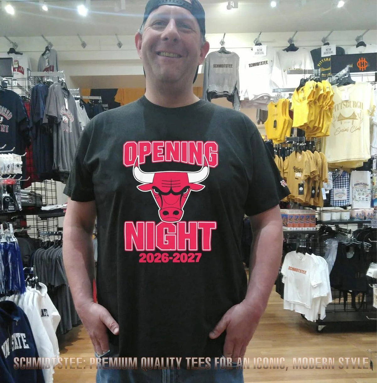 Chicago Bulls NBA Opening Night 2026-2027 shirt