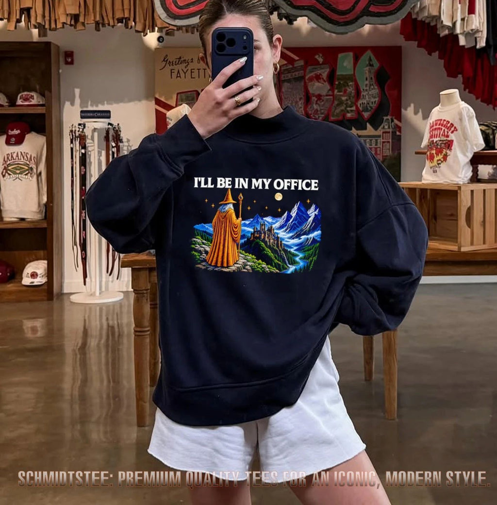 I’ll Be in My Office Funny Wizard Shirt