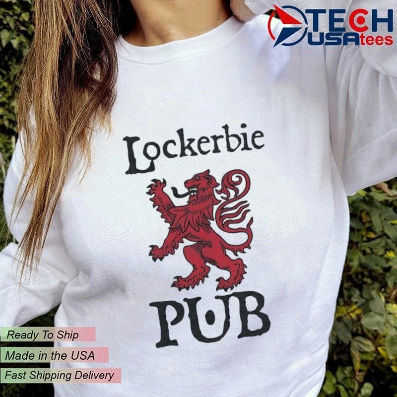 Lockerbie Pub logo shirt
