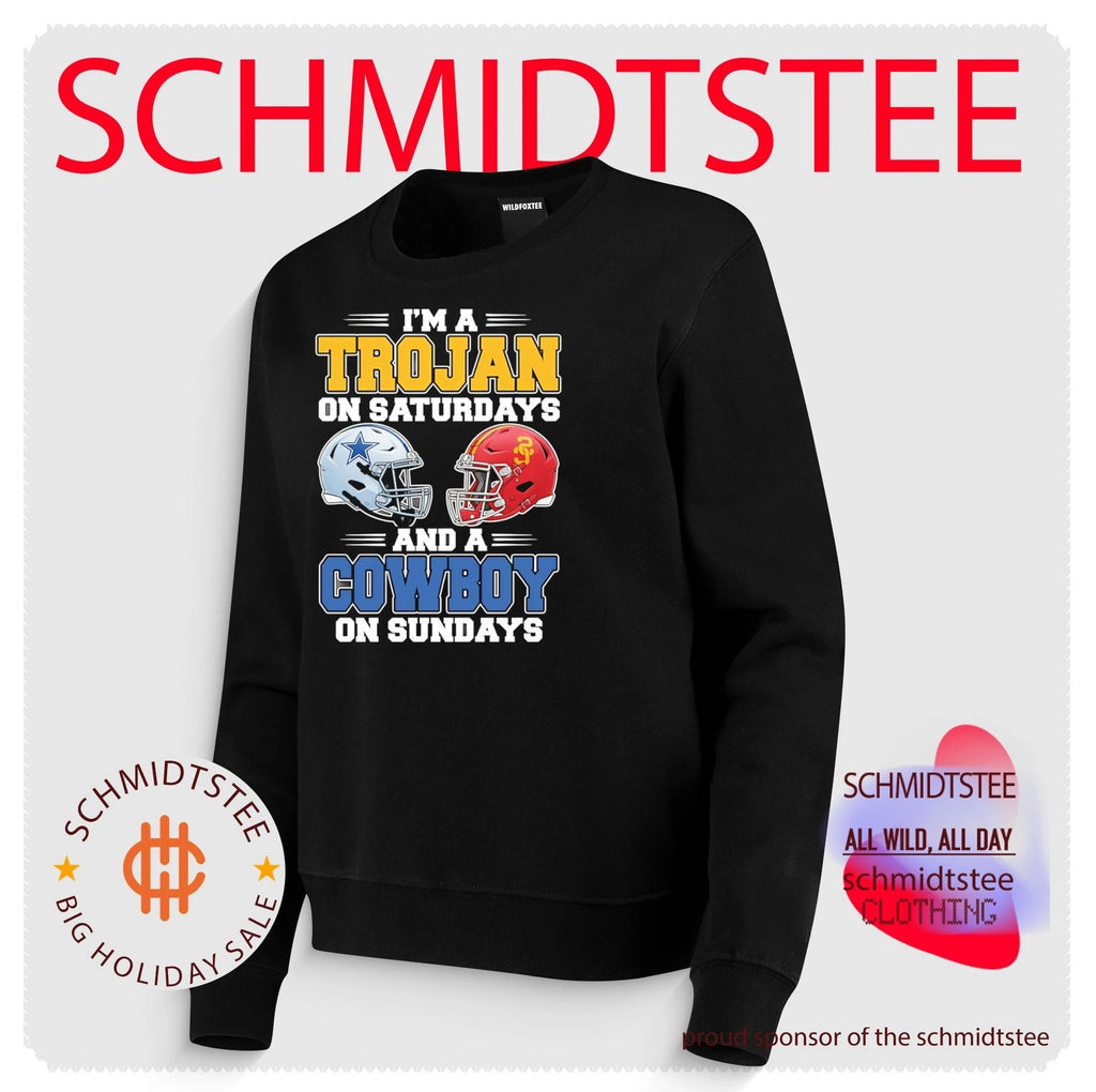 I’m a Trojan on Saturdays and a Cowboy on Sundays shirt