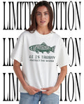 Trout fishing AI is trashy protect the water tee
