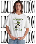 Grinch never underestimate a woman who still travels in her sixties shirt