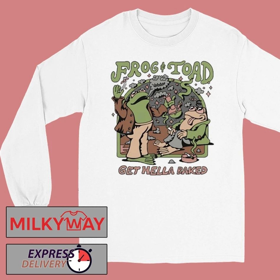 Frog and Toad Get Hella Baked Shirt