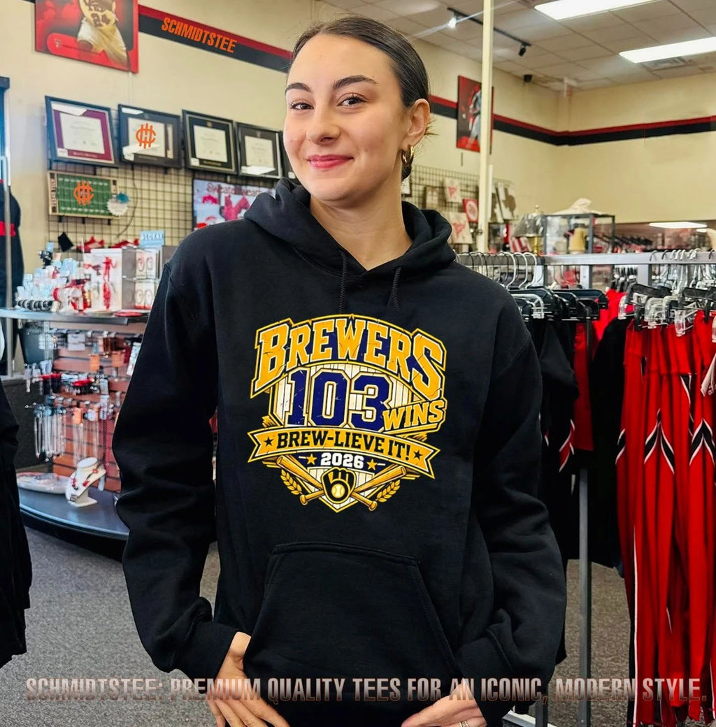 Milwaukee Brewers 103 Wins Brew-Lieve It 2026 Shirt
