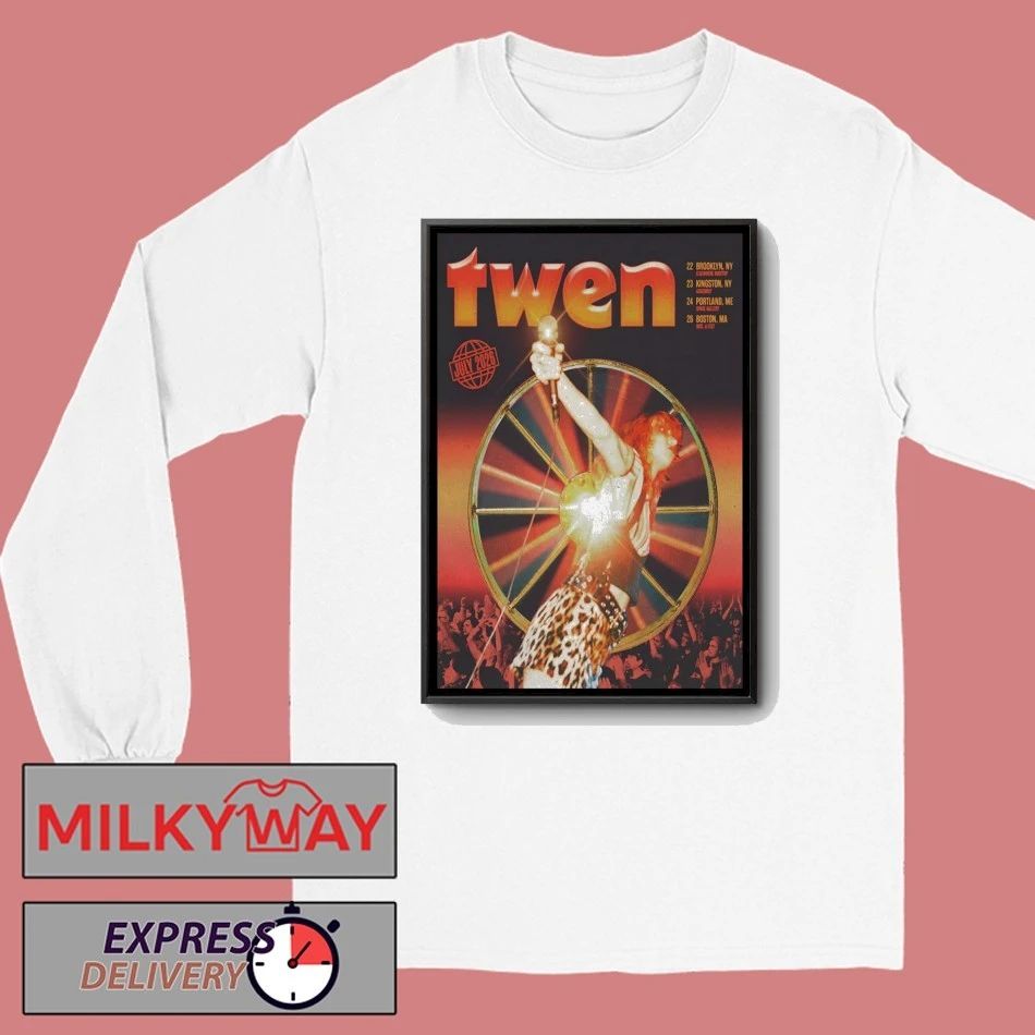 Twen Summer Heat Tour July 2026 Poster shirt