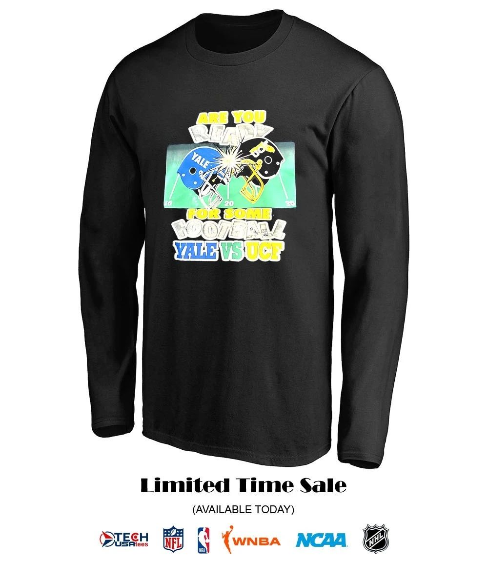 Are you ready for some Football Yale vs UCF 1993 matchup helmet shirt