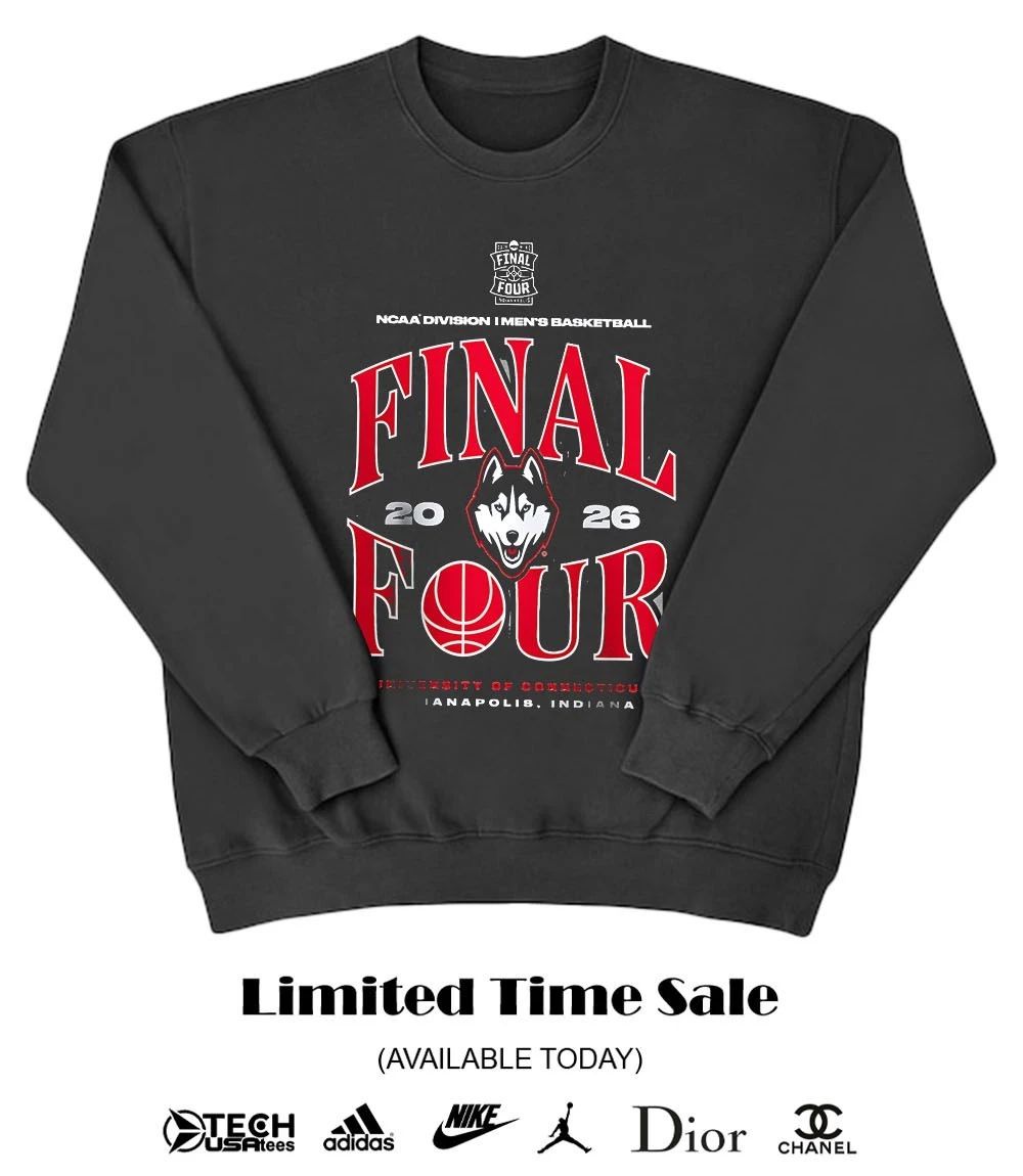 UConn Huskies Final Four 2026 NCAA Division I Men’s Basketball Tournament March Madness shirt