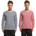 Brandit jersey shirt stripe long sleeve men's long sleeve shirt striped cotton