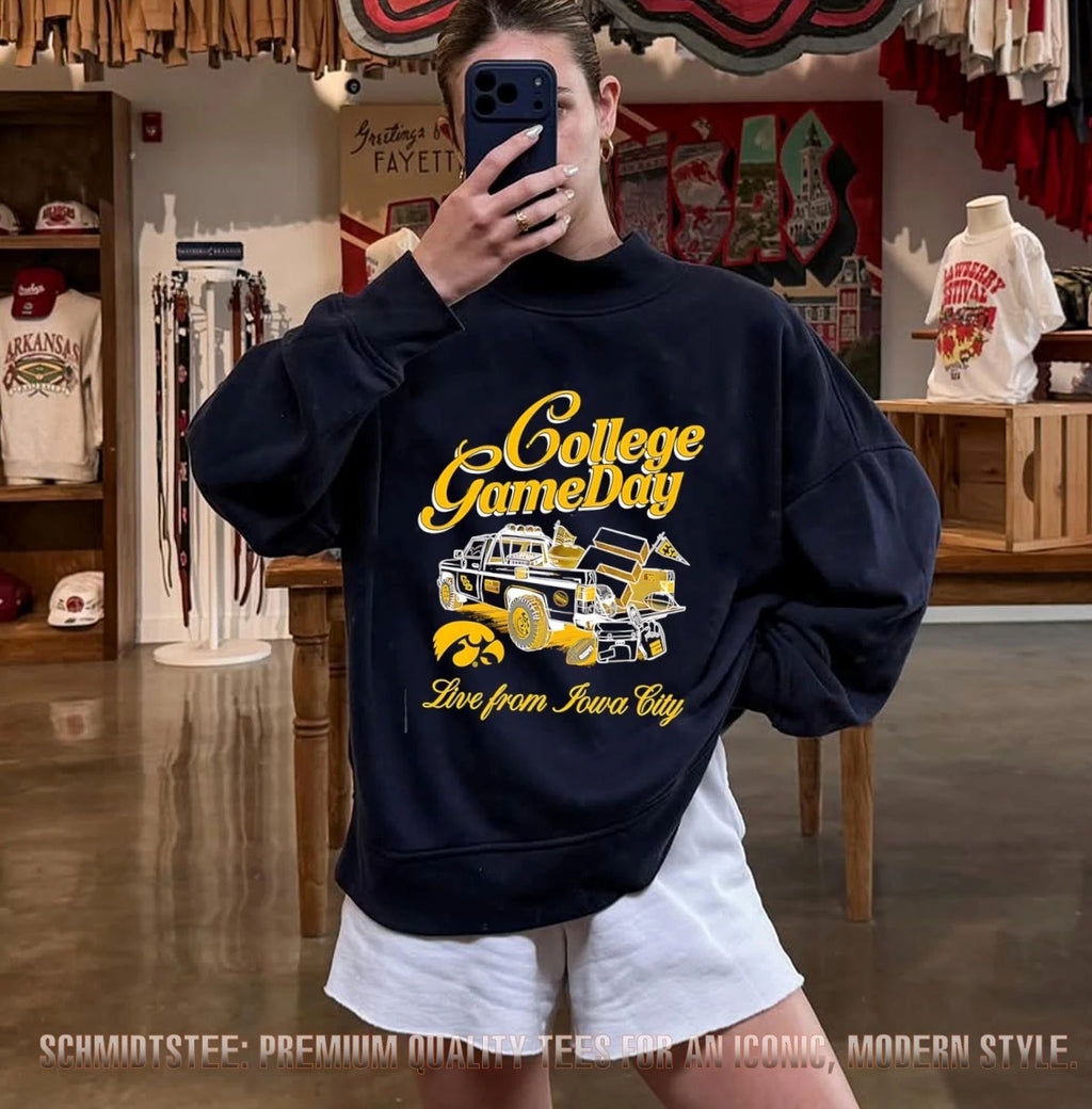 Iowa Hawkeyes 2026 College GameDay Live from Iowa City Tailgate shirt