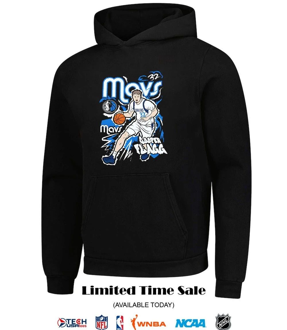 Cooper Flagg Dallas Mavericks Basketball graphic shirt
