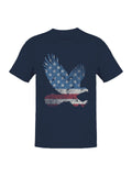 Patriotic USA Eagle Men's T-shirt