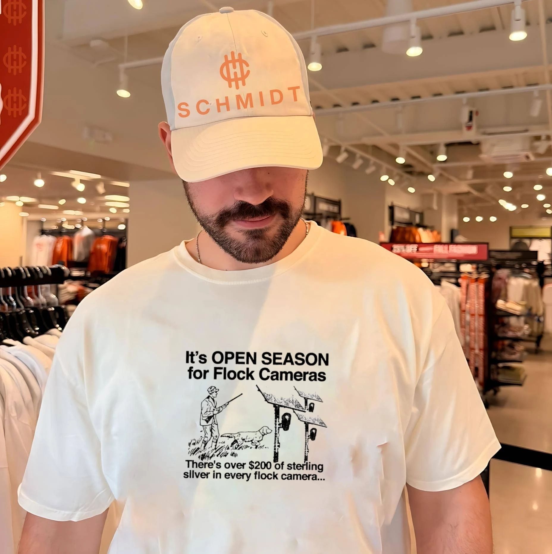 It Is Open Season for Flock Cameras Surveillance shirt