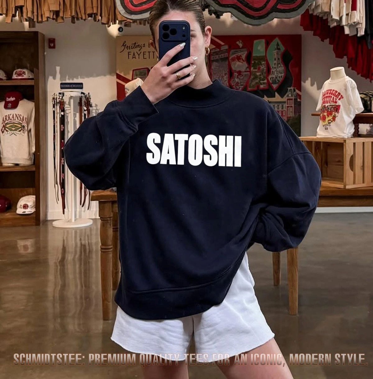 BTS Jungkook Wearing Satoshi shirt