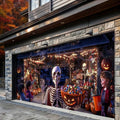 Skeleton’s Trick-or-Treat Party Halloween Garage Door Banner
