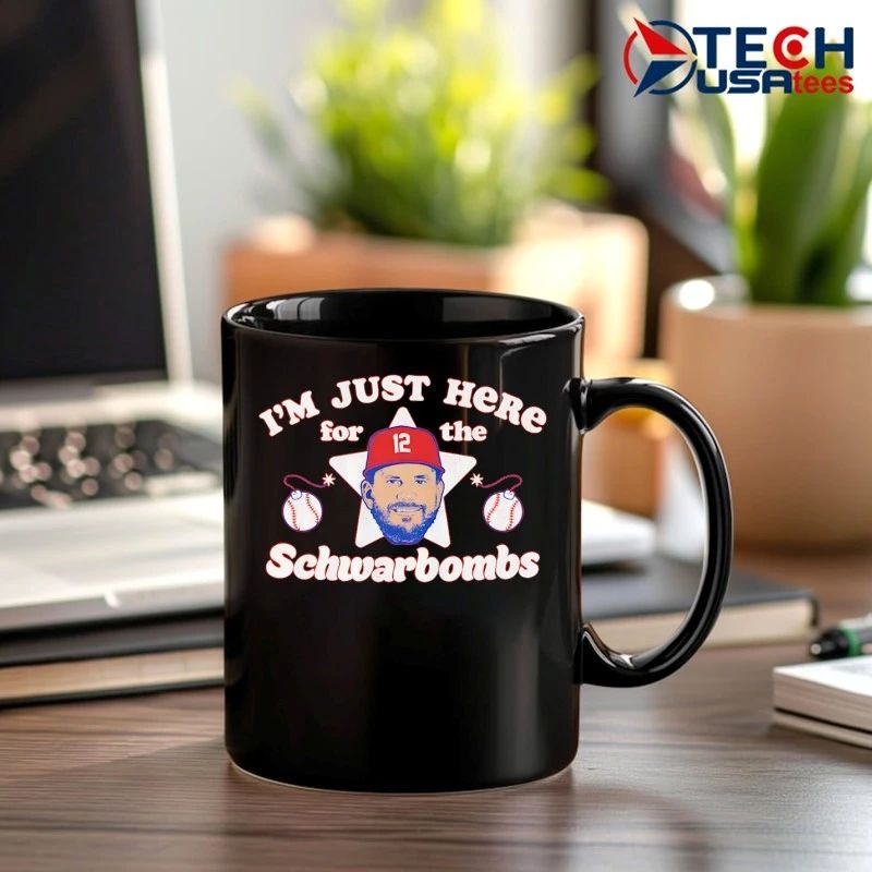 Kyle Schwarber Philadelphia Phillies I’m just here for the Schwarbombs shirt