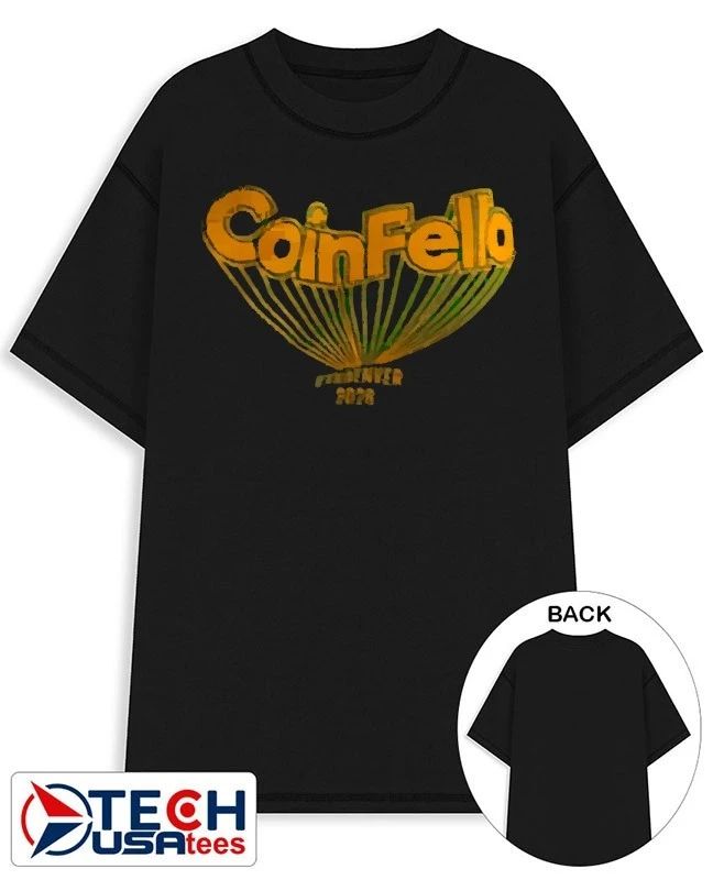 Coinfello ETHDenver 2026 shirt