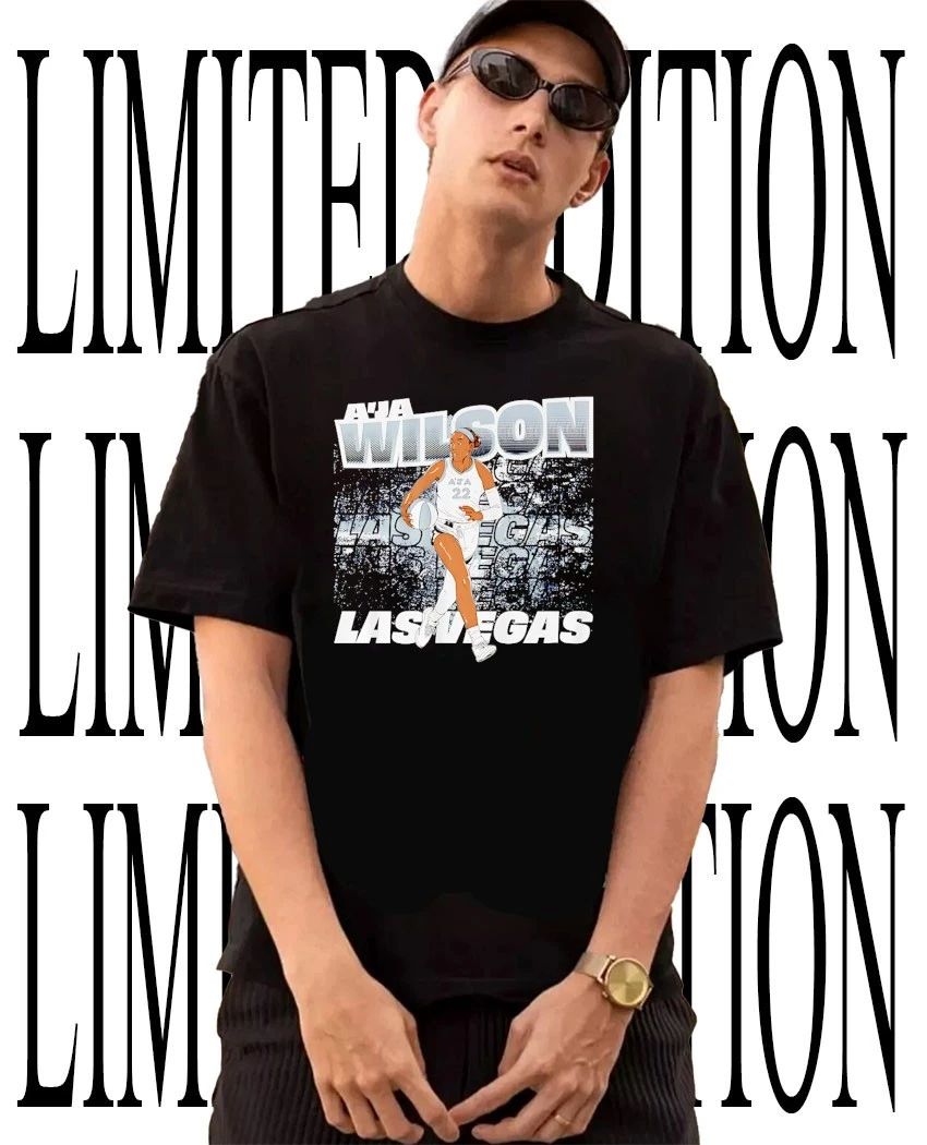 A’ja Wilson Las Vegas Aces WNBA Street Ball shirt