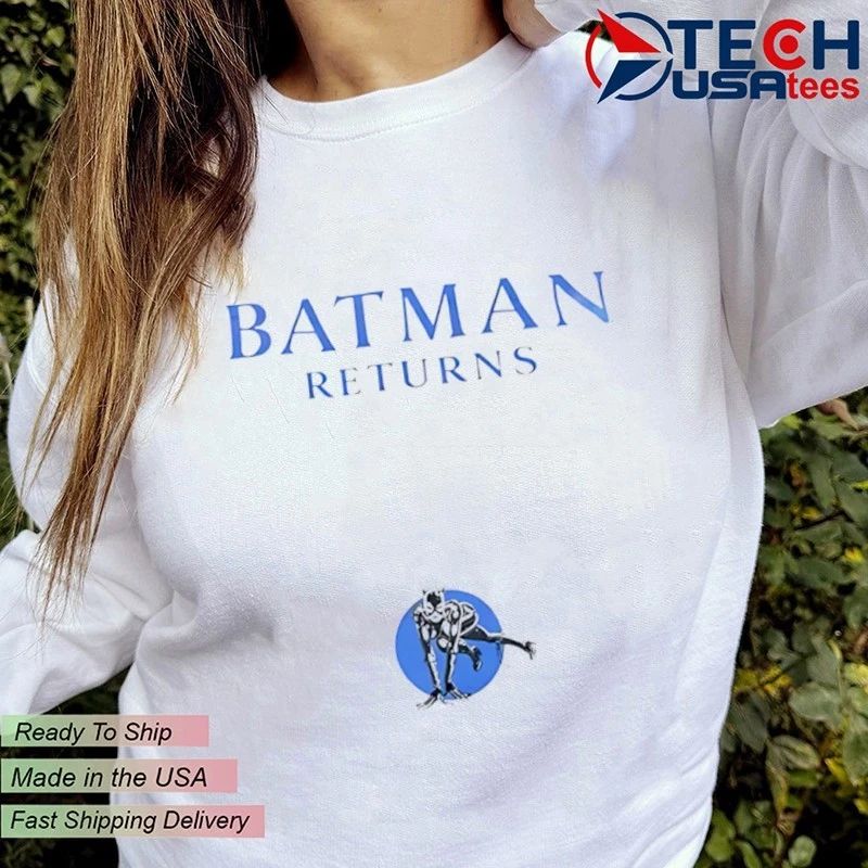 Catwoman returns 1992 logo shirt