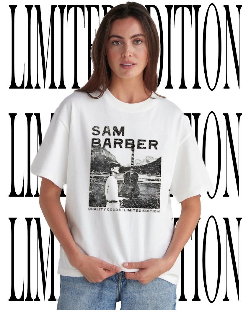 Sam Barber Guitars Denver Quality Goods Limited Edition shirt