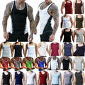 Tank top tee T-shirt muscle shirt armpit shirt plain classic men's BOLF basic