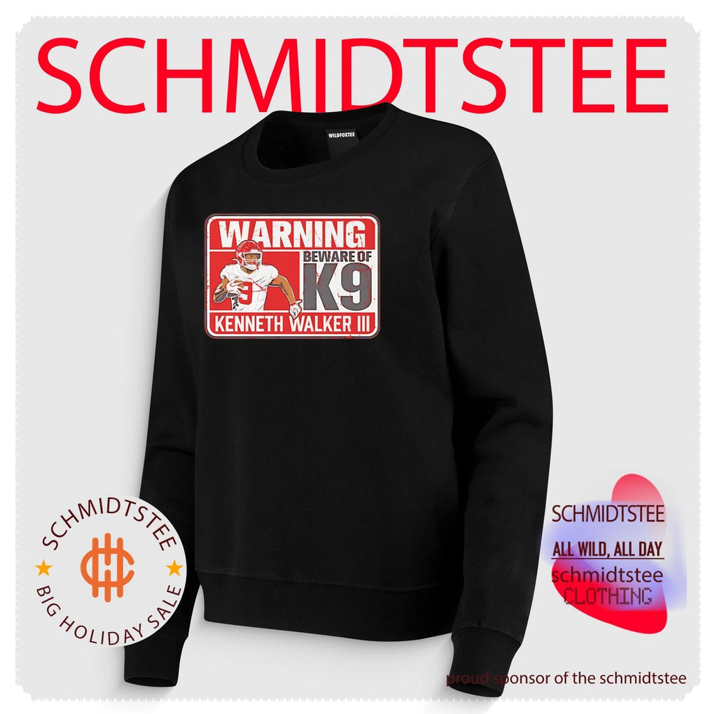 Kenneth Walker III Kansas City Chiefs Beware Of K9 Warning shirt