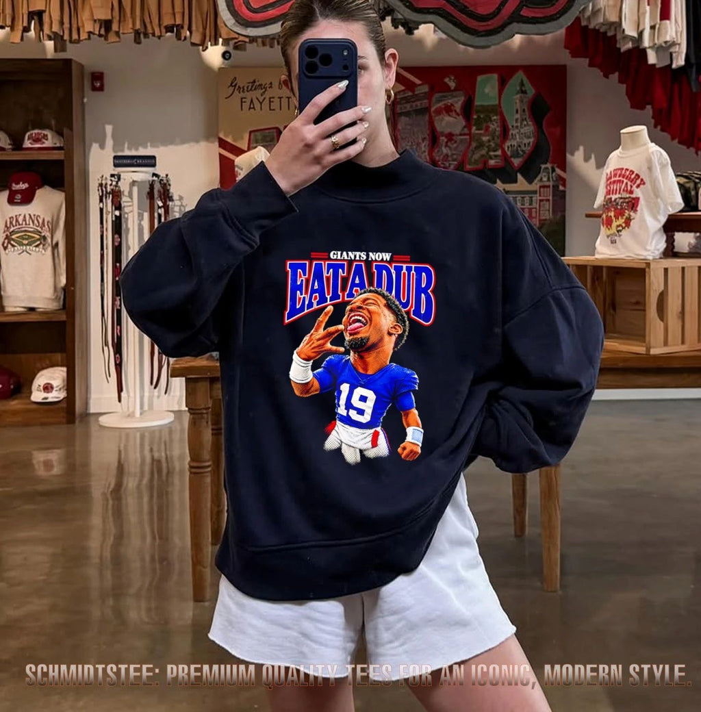 Jameis Winston New York Giants No 19 Eat A Dub caricature shirt