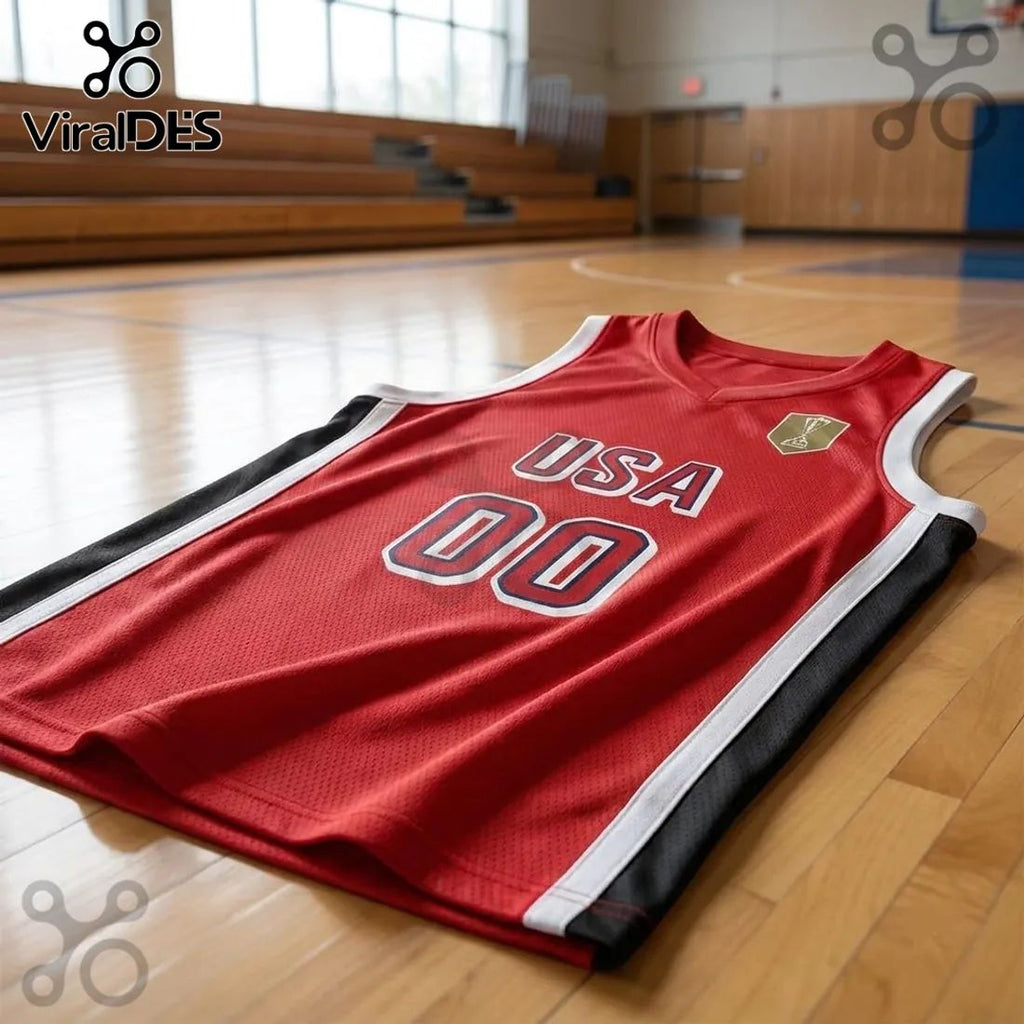 USA Women’s Basketball 2026 FIBA World Cup Red Jersey