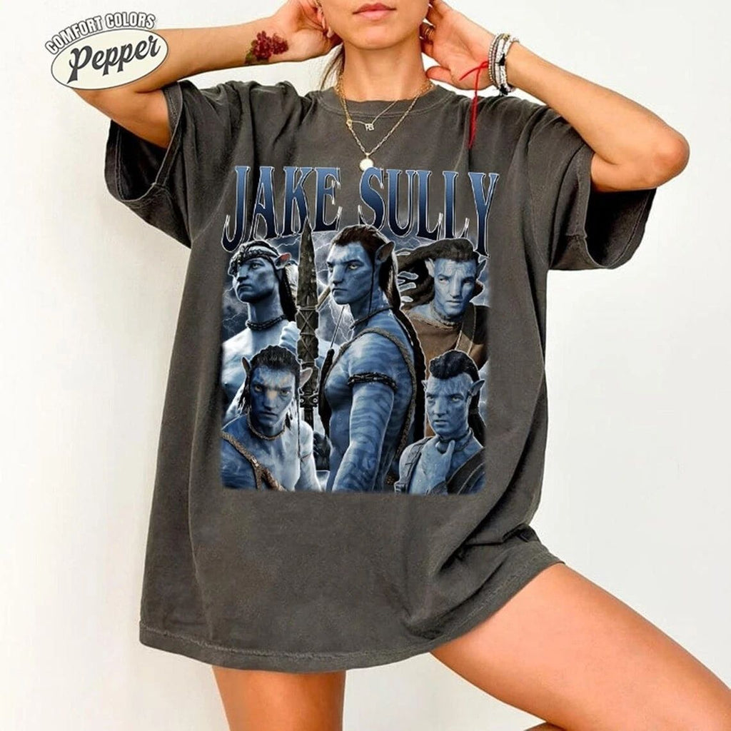 Avatar Jake Sully Shirt, Avatar The Way Of Water Avatar Shirt, Retro Avatar Tee