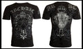 ARCHAIC by AFFLICTION Black SINESTRO Short Sleeve Slim Fit Y2K T-shirt NWT