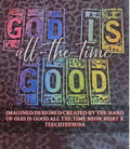 God is good all the time neon shirt
