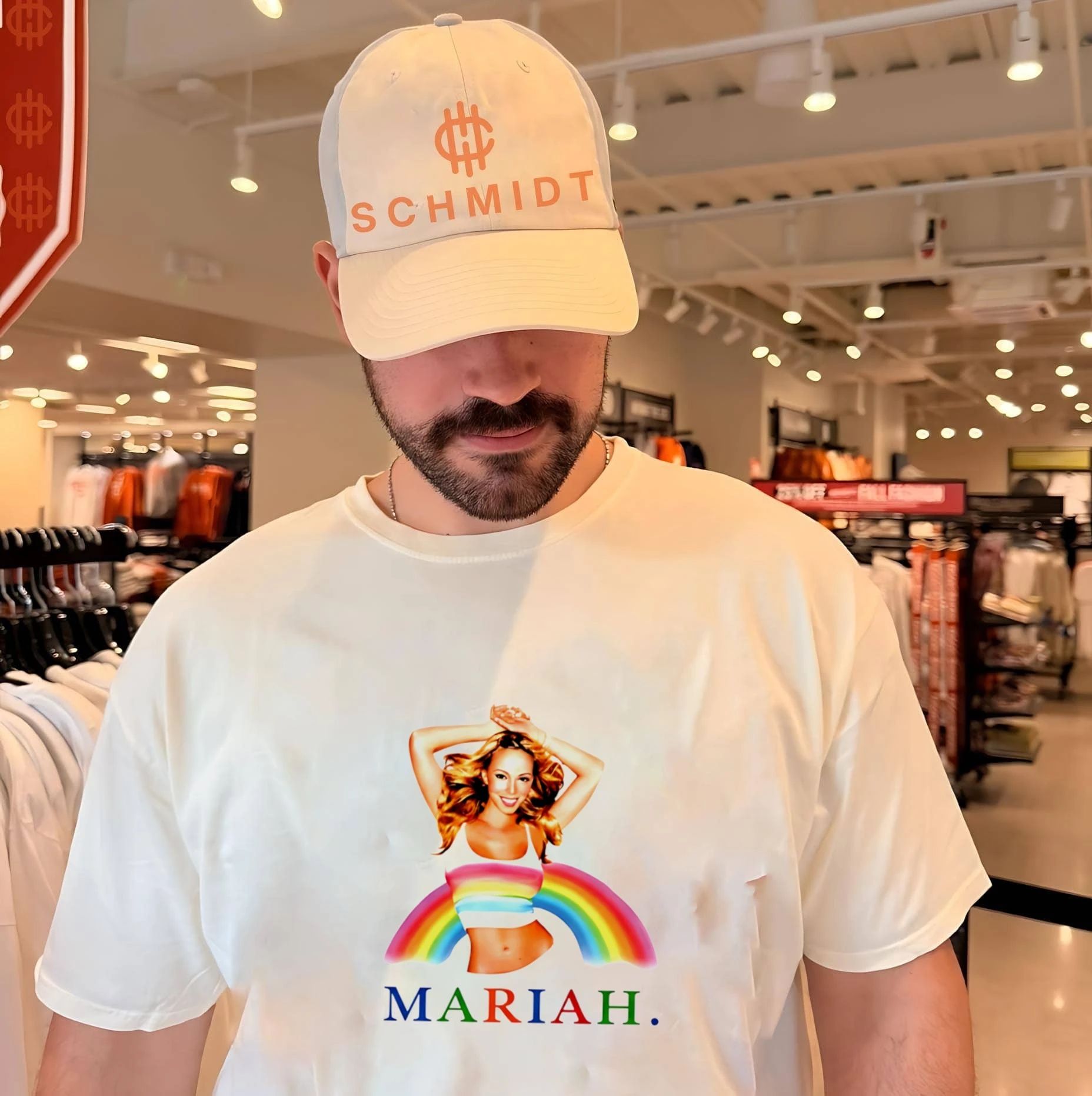 Mariah Carey Rainbow Pop Music Diva shirt