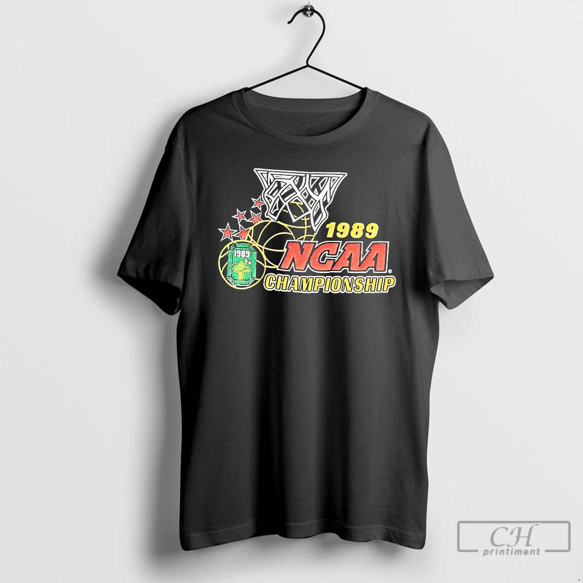 Classic Ncaa Championship Trench 1989 Vintage T Shirts