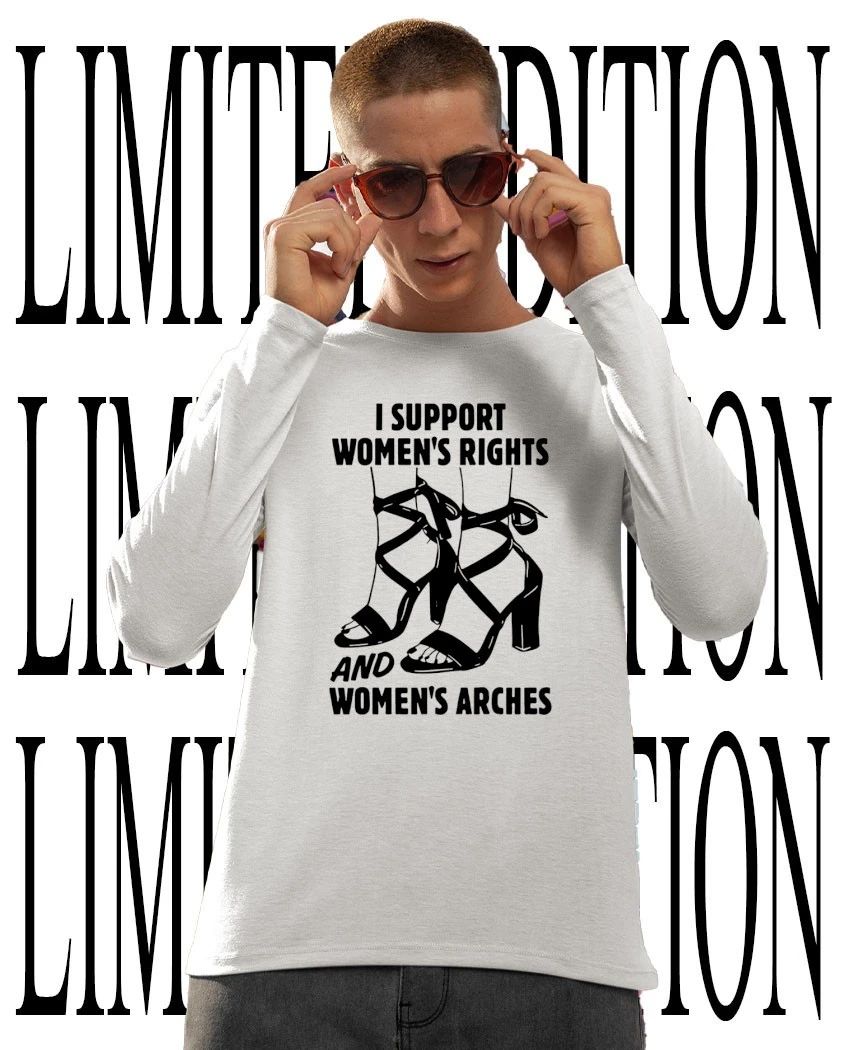 I support women’s rights and women’s arches shirt