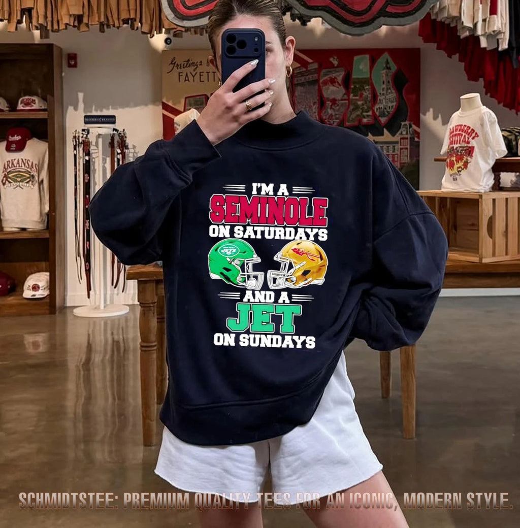 I’m a Seminole on Saturdays and a Jet on Sundays shirt
