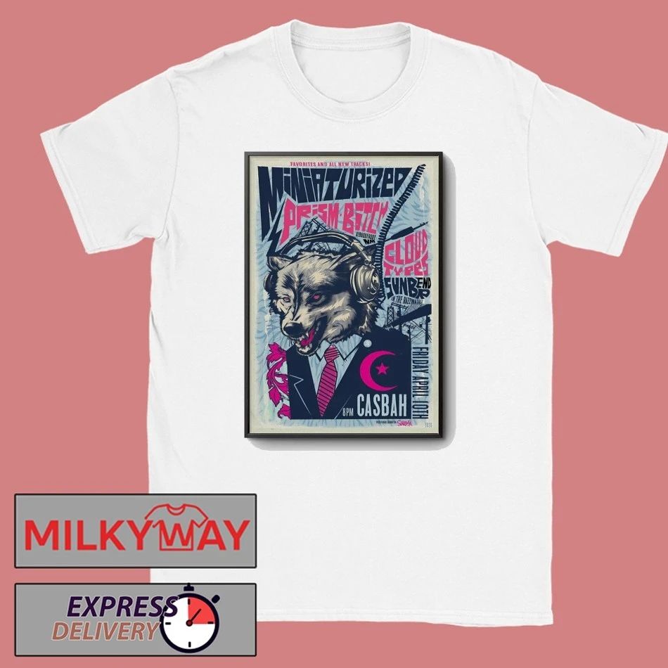 Miniaturized San Diego CA On Apr 10 2026 Tour Poster shirt