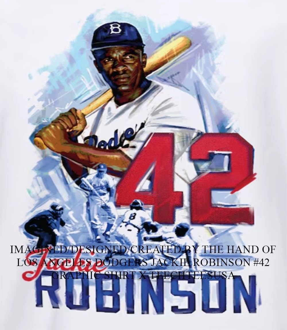 Los Angeles Dodgers Jackie Robinson #42 graphic shirt