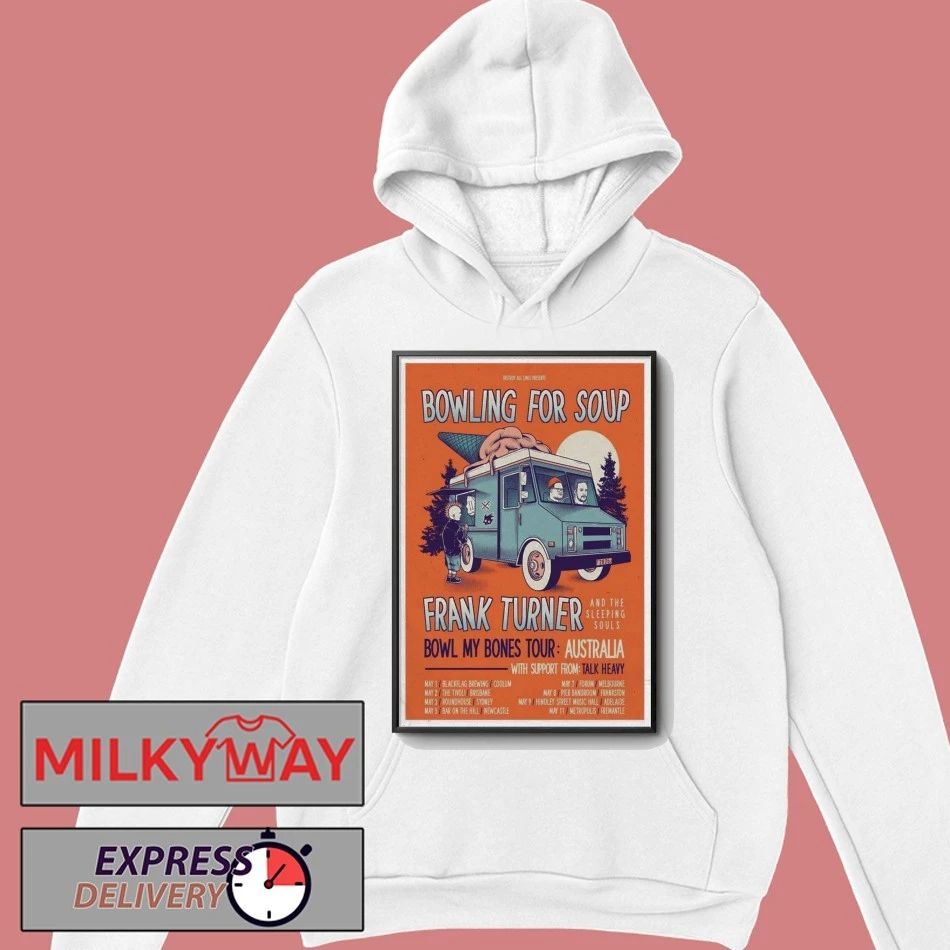 LIMITED May 2026 Bowling For Soup Poster Tour shirt