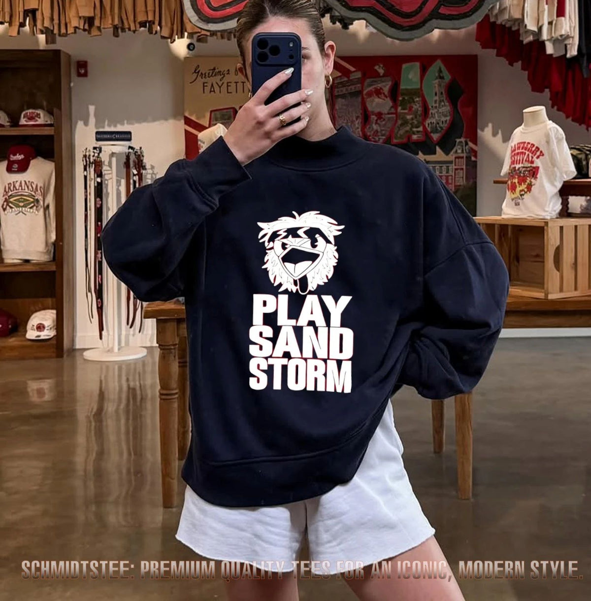 Play Sandstorm Cartoon Bird Character shirt
