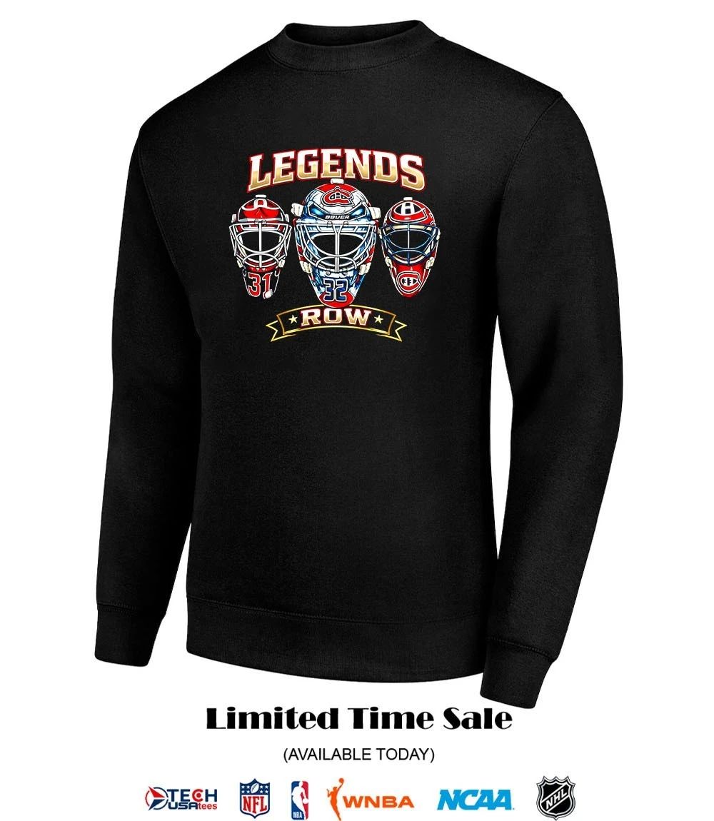 Legends Row hockey helmet shirt