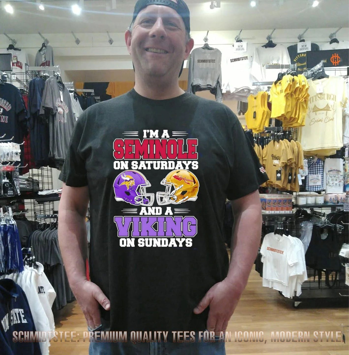 I’m a Seminole on Saturdays and a Viking on Sundays shirt
